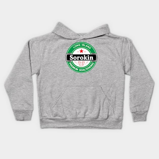 Premium Goaltending Kids Hoodie by Lightning Bolt Designs